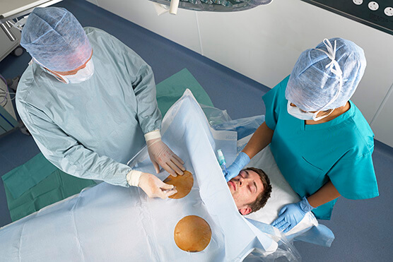 hospital operating theatre studio set photography
