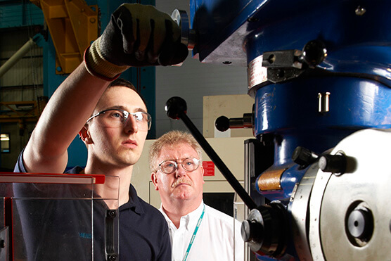 student apprenticeship placement photograph