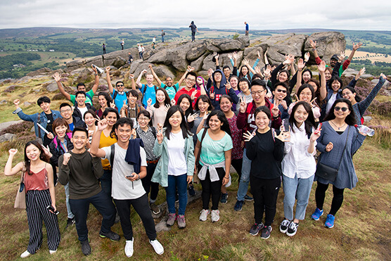 university international student program photo