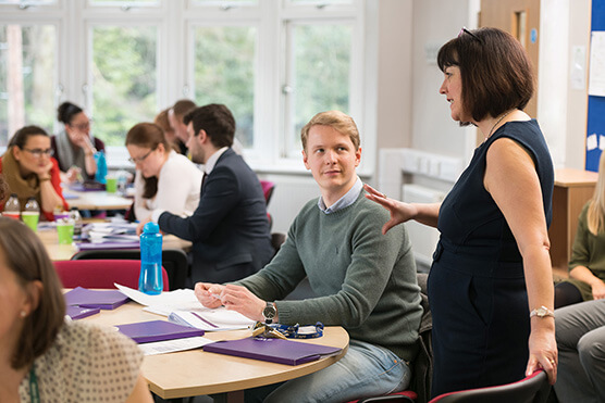 university lecture photo