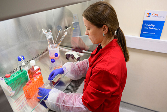 samples in fume cabinet photo