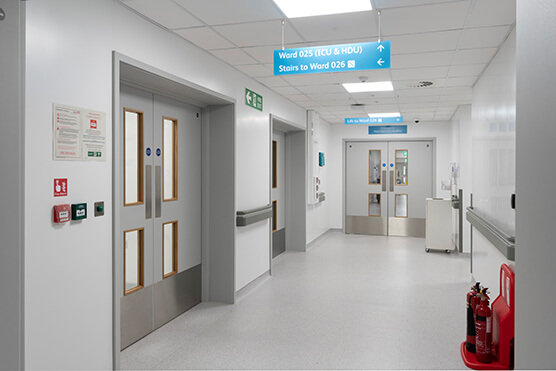 hospital corridor photo