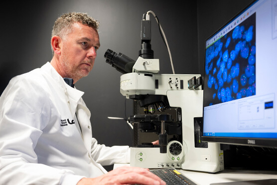 microscope with screen photo