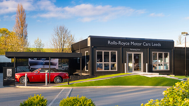 portable offices rolls royce leeds commercial photo